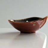 German glazed ceramic bowl db Höhr for Dümler & Breiden.