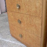 Pair of art deco bedside commode