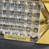 Swedish Wiktor Berndt Brass & Glass Wall Sconce