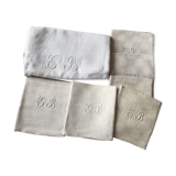 Set tablecloth and towels