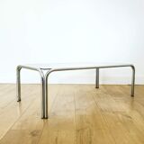 Coffee table 70 in smoked glass