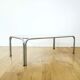 Coffee table 70 in smoked glass