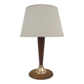 Lampe Art déco en bois