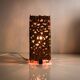Set of 3 Finnish Aimo Tukiainen lamps in cast copper, 1960s."