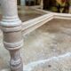 Table style Louis XVI en marbre vert