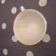 Vintage porcelain coffee service – Rose and gold decoration – 17 pieces