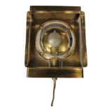 Very rare maritime wall lamp made by Danish Vitrika in the 1960s