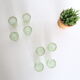 Verres à liqueur, 8 verres, art déco