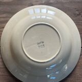Set of 7 Gien soup plates, Gaston model