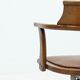 English antique hillcrest swivel desk chair 1920s