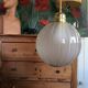 Glass ball suspension