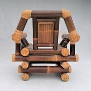 Bamboo armchair, 1970s