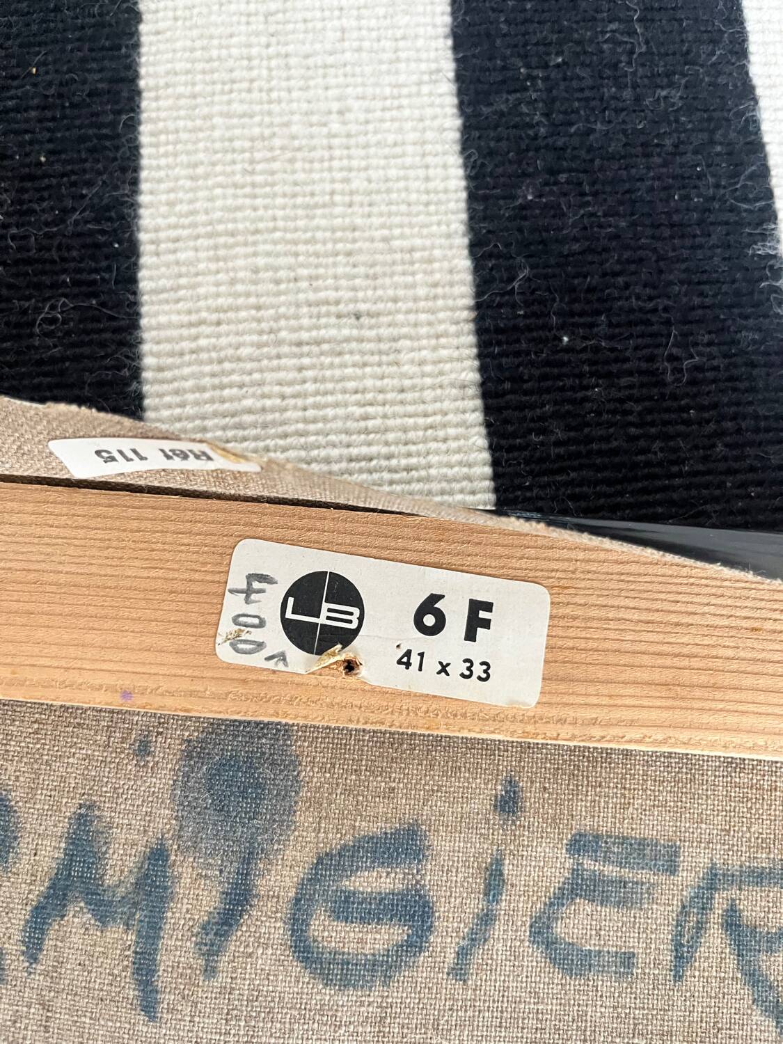 Colorful oil painting by Fermigier