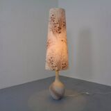 Large ceramic floor lamp by Peter Delius for Hamelner Töpferei, 1960s.