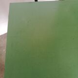 Table Tolix, by Xavier Pauchard pedestal compass