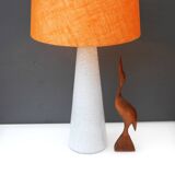 Art glass lamp by Bengt Orup for Hyllinge Glasbruk
