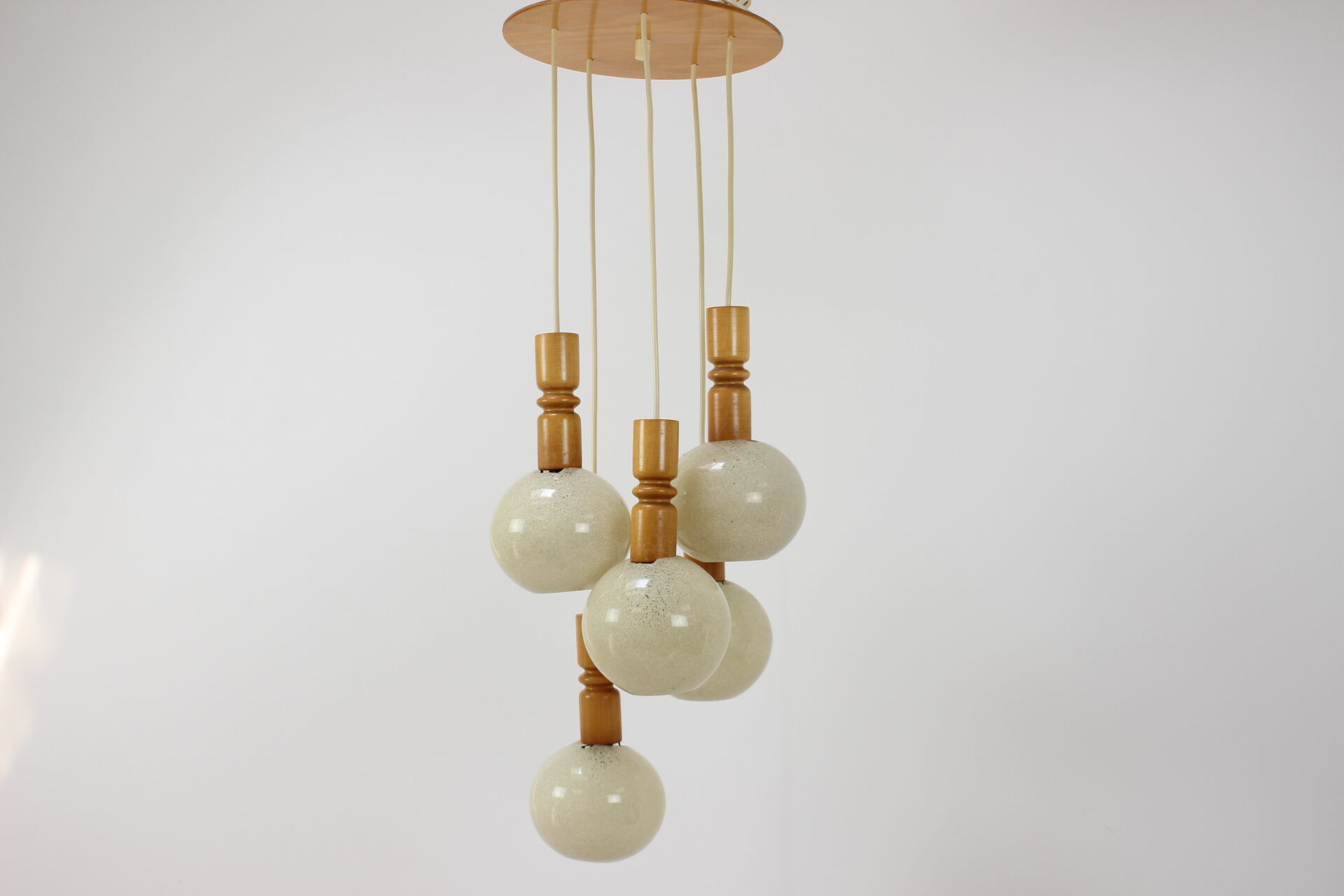 Adjustable chandelier by Pokrok Žilina, 1970