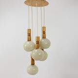 Adjustable chandelier by Pokrok Žilina, 1970