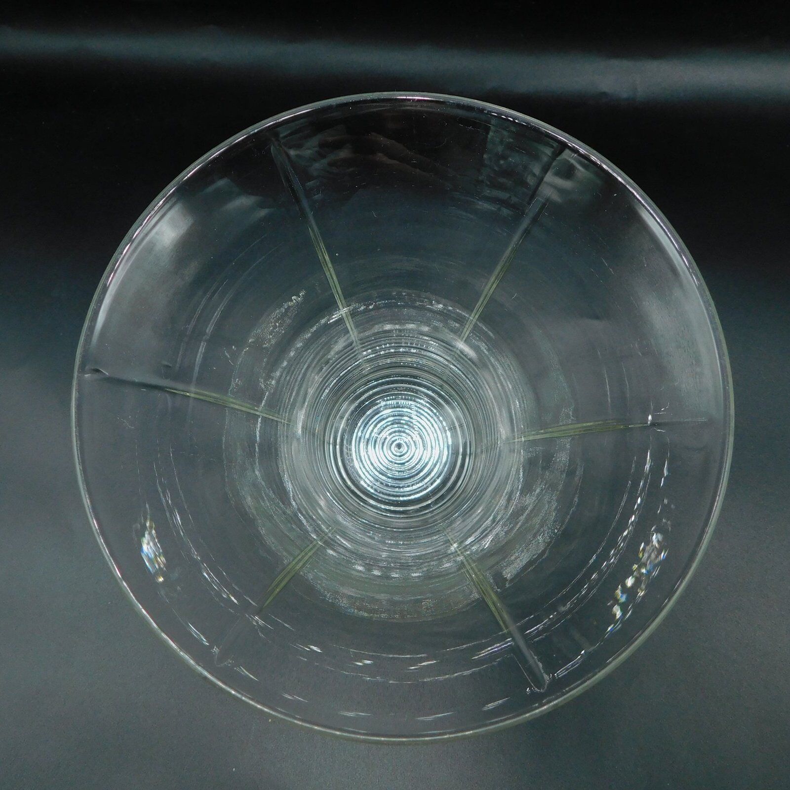 1930s crystal tulip vase