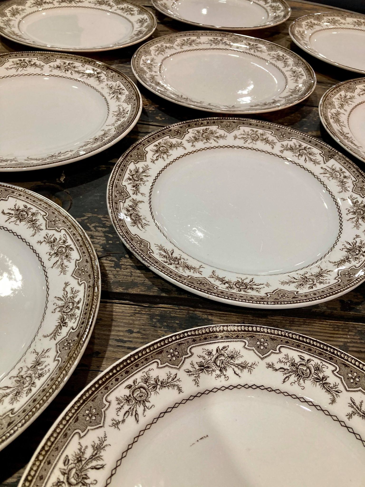 Lot 10 flat plates Onnaing