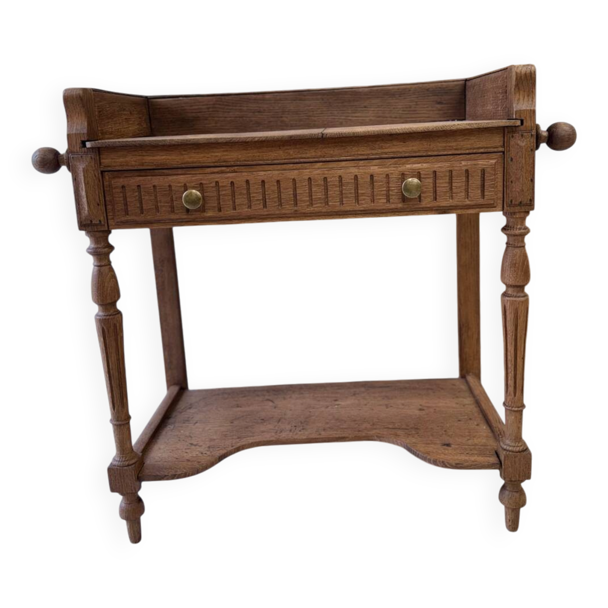 Restored vintage entry console