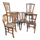 Lot de 6 chaises bistrot  depareille