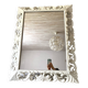 Antique Henri II style mirror, in openwork carved wood