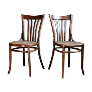 Paire chaises bistrot