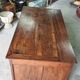 BUREAU A 9 TIROIRS EN NOYER 1900