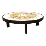Ceramic coffee table by Roger Capron