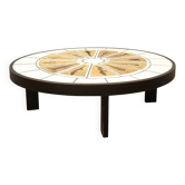 Ceramic coffee table by Roger Capron