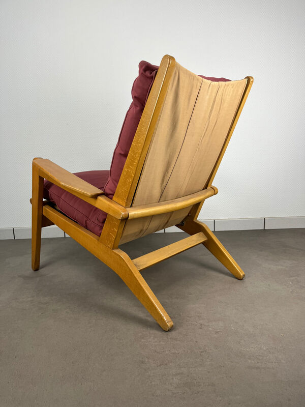 Fauteuil FS 105 par Pierre Guariche pour Free Span