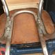 Chaise formica jaune canari