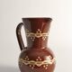 Brown Ceramic Pitcher or Vase by Andersson & Johansson, Höganäs, Sweden, 1920s