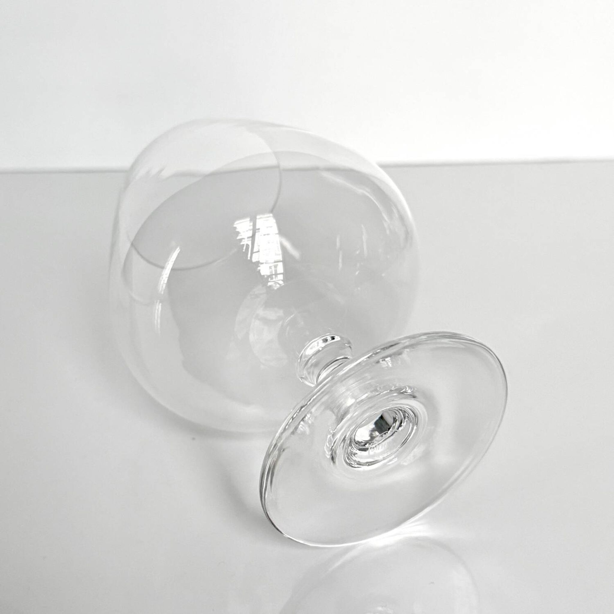 5 verres à cognac en cristal Saint-Louis