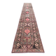 Tapis runner turc 409x70 cm laine tribal vintage