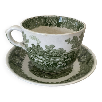 Adams Large Cup and Saucer