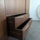 Scandinavian teak wardrobe Tricoire and Vecchione