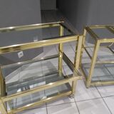 Hollywood Regency serving table years 1970