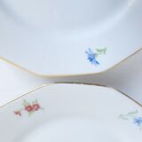 4 dessert plates