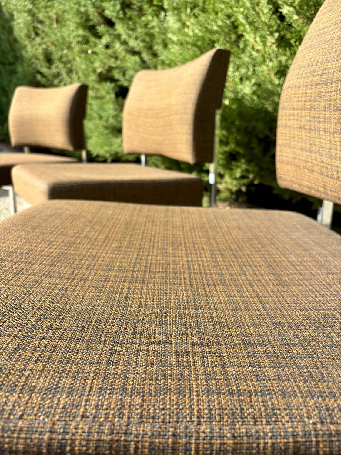 Set of 3 1960s armchairs