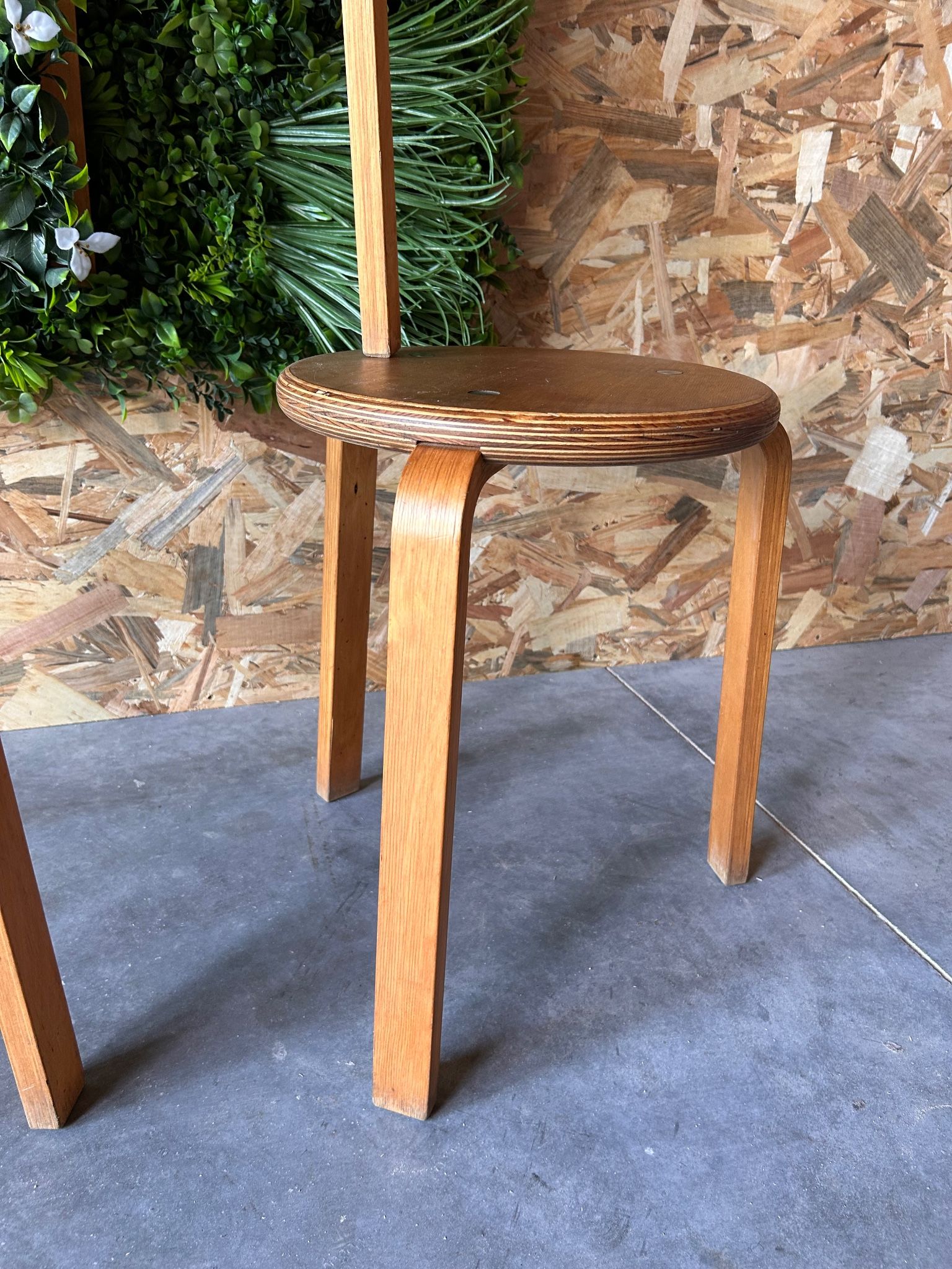 set of 3 Scandinavian stools