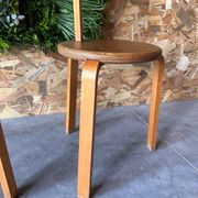 set of 3 Scandinavian stools