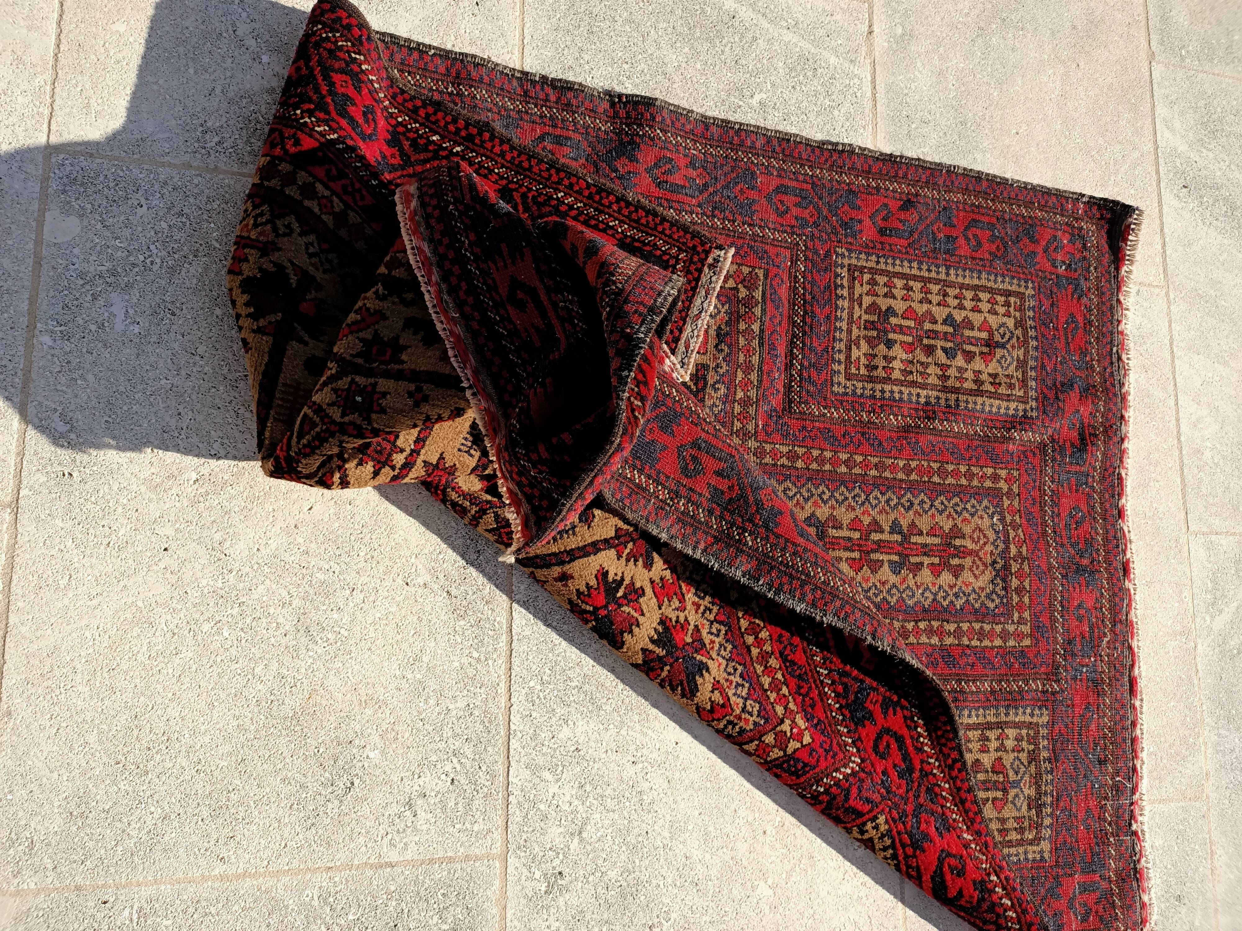 Old carpet Afghan-Baloch 150x92 cm