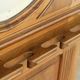 Very beautiful entrance wardrobe in solid walnut (circa 1900).