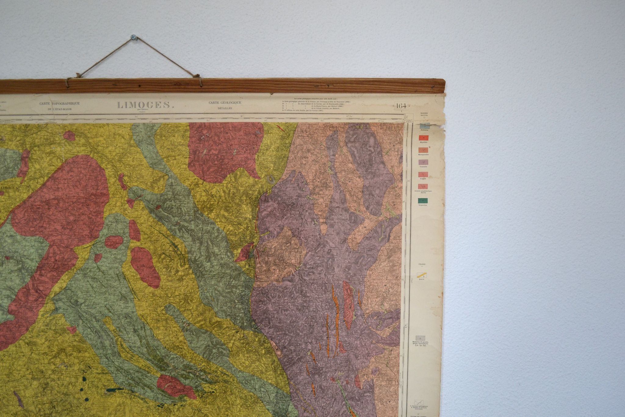 Topographic map of the General Staff of Limoges and its surroundings - 1907