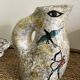 Carafe, jug, pitcher, zoomorphic vase signed R. Santi Vallauris