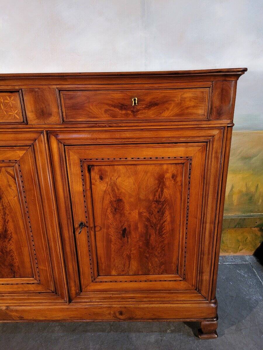 Louis Philippe cherry wood sideboard