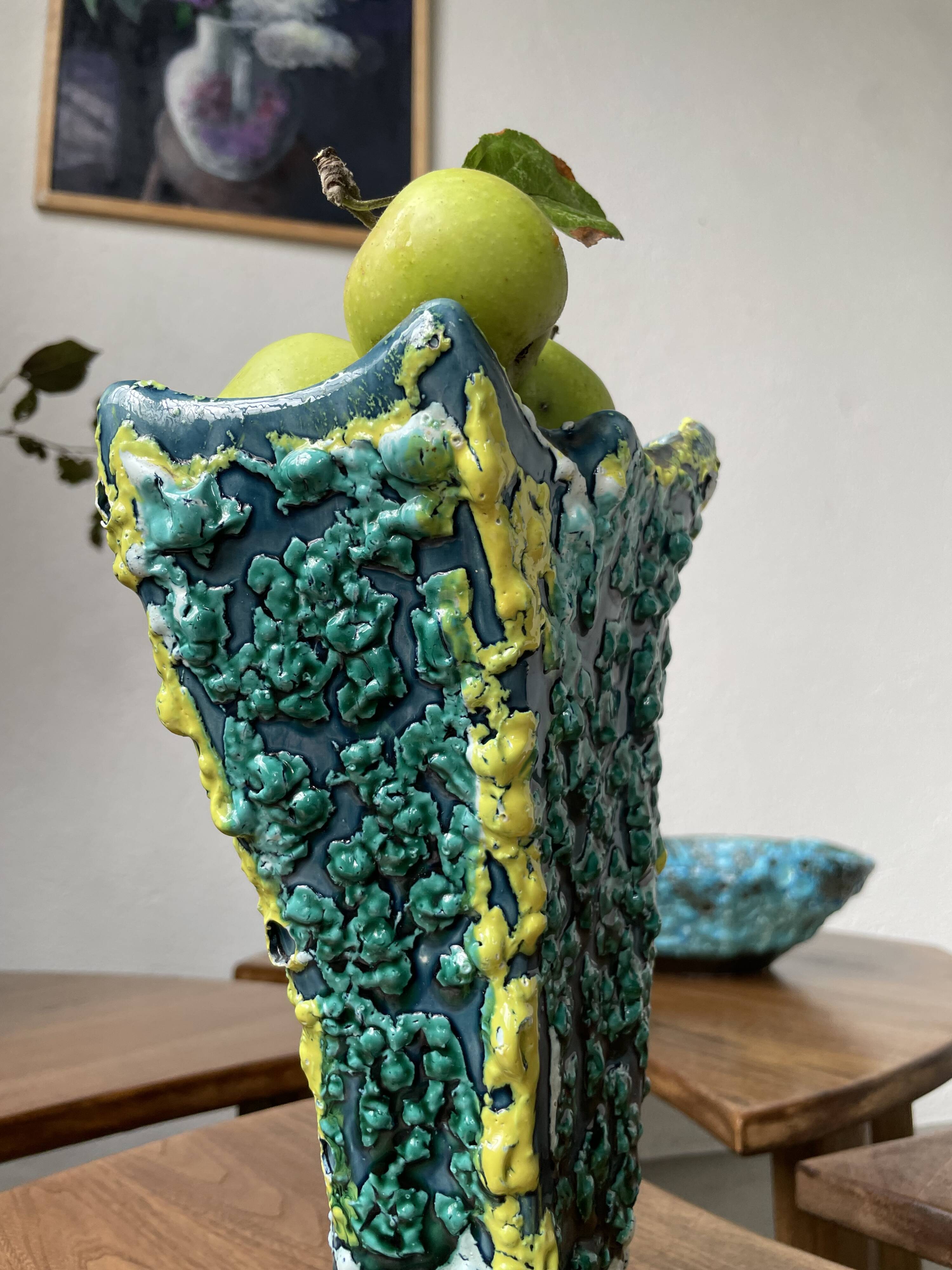 Vallauris fatlava vase