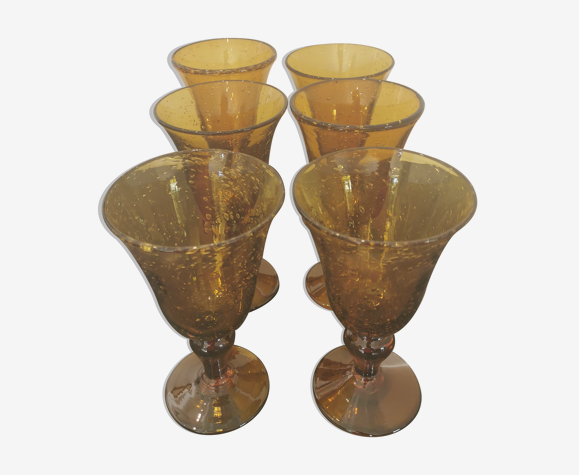 Lot de 6 verres à pied Biot
